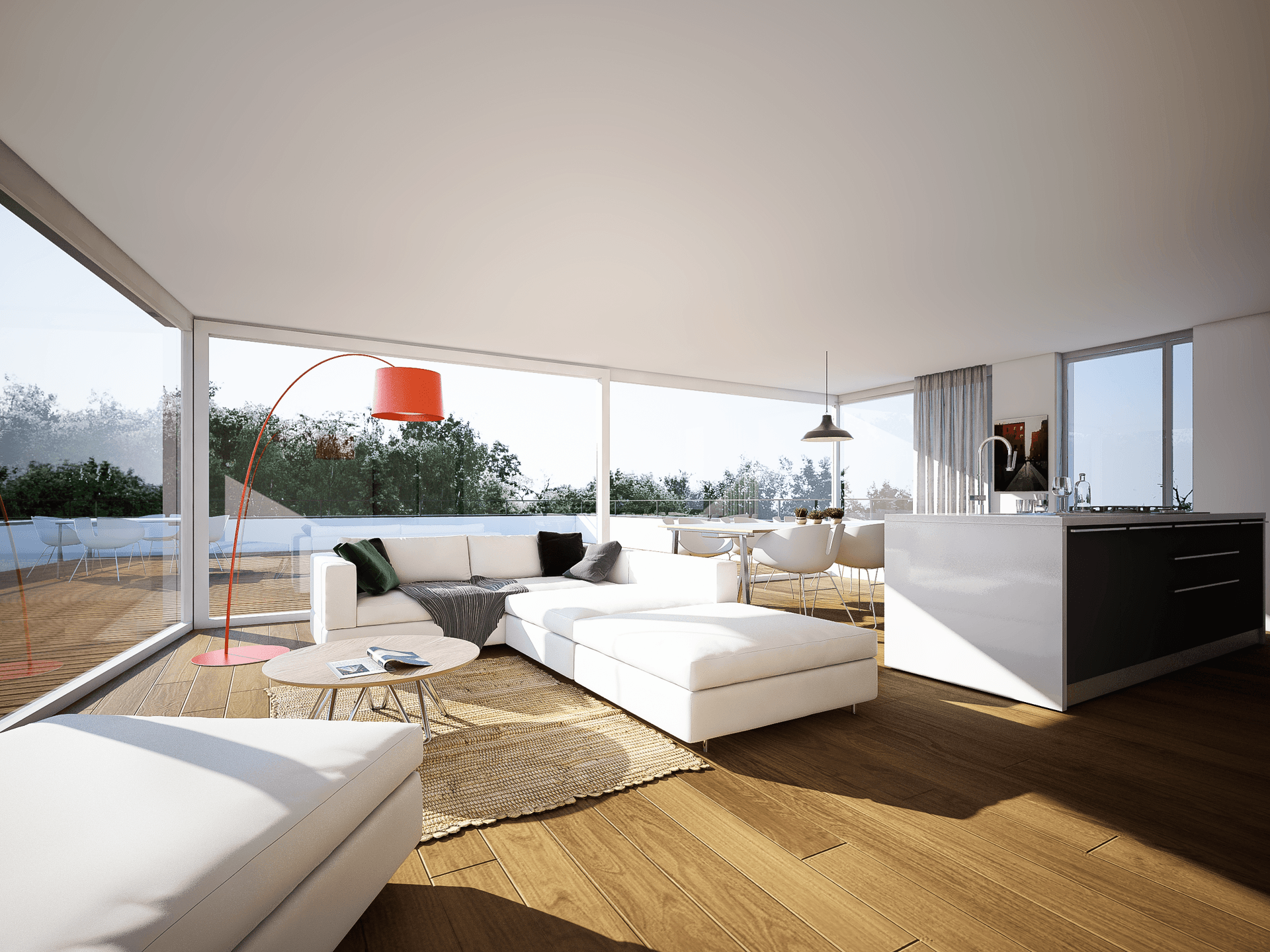 Planning and concept of the multi-family house Bünz in Wohlen by the architectural office N2A.