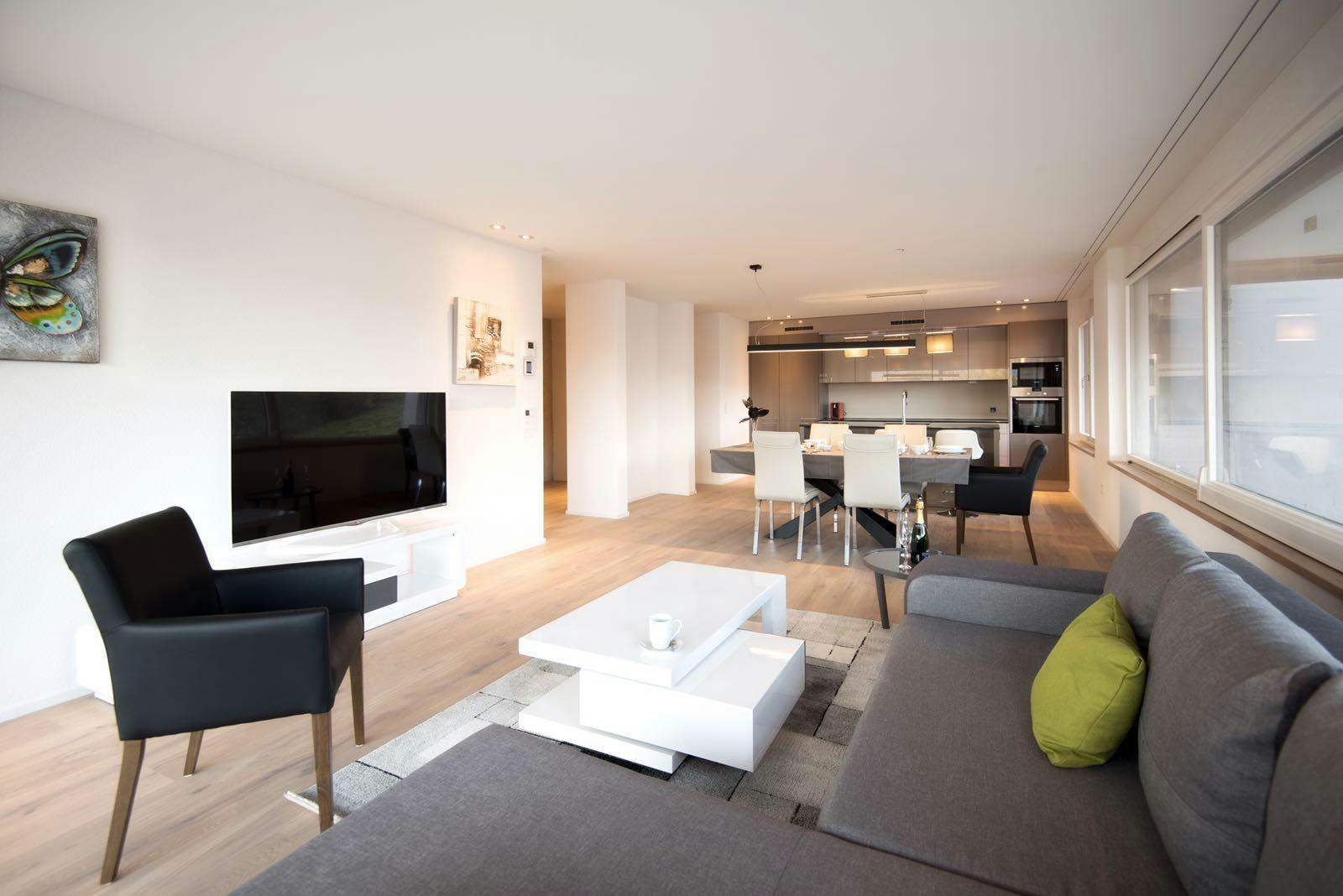 Planning and concept of the multi-family house Spilihof in Bremgarten by the architectural office N2A.