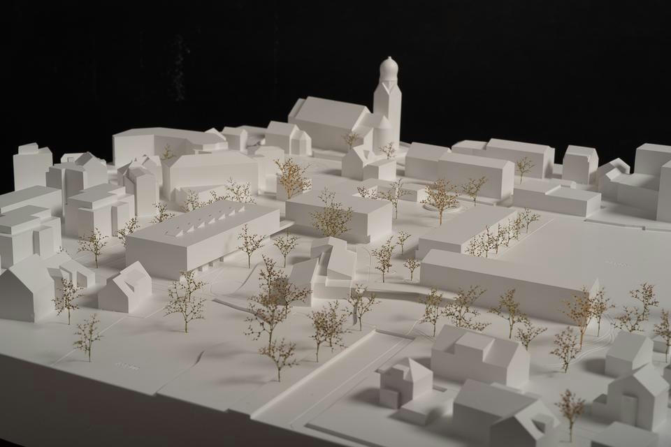 Planning and concept of the Sternmatt school building in Baar by the architectural office N2A.