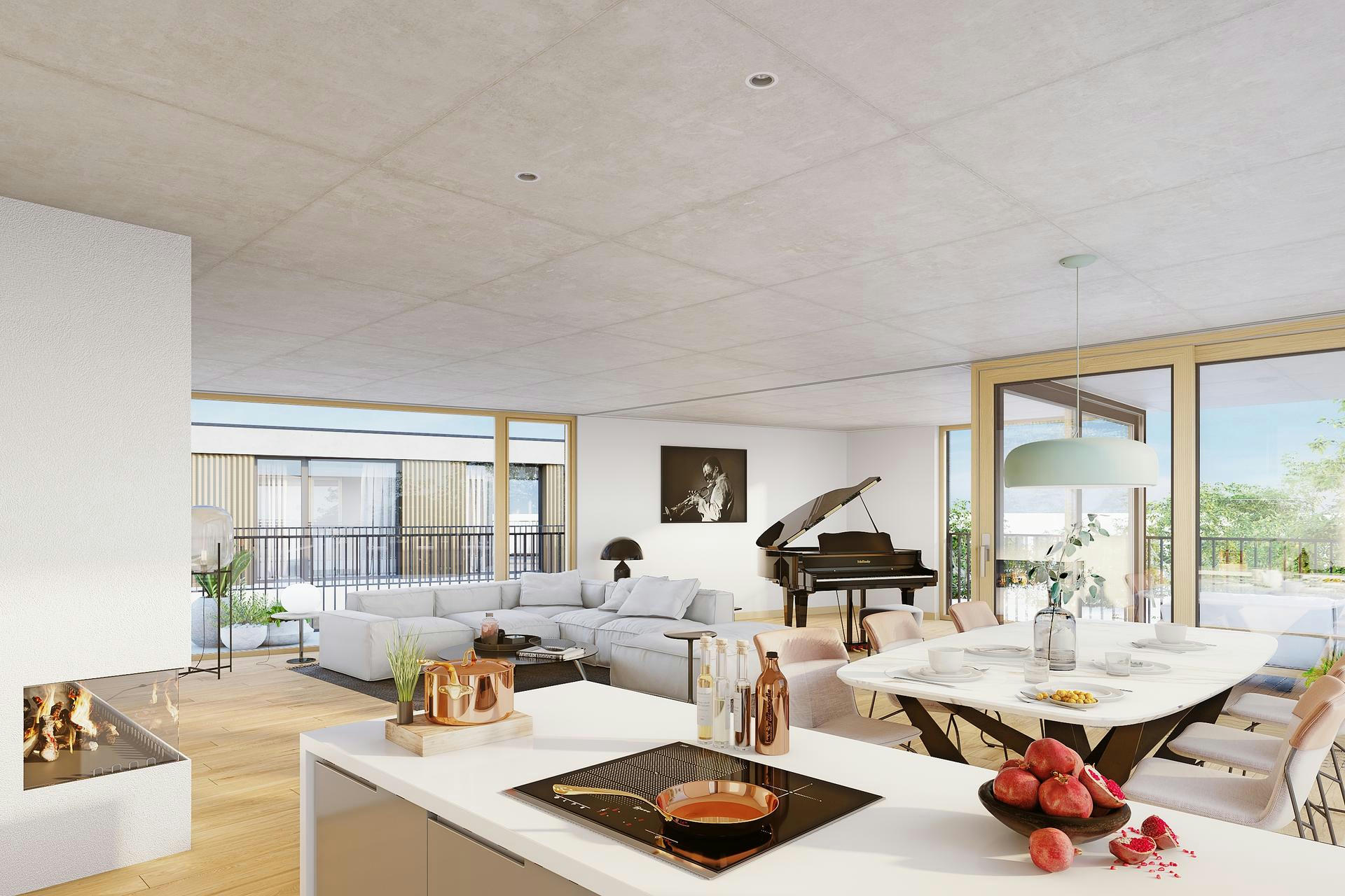 Planning and concept of the Smart Hub in Heerbrugg by the architectural studio N2A.