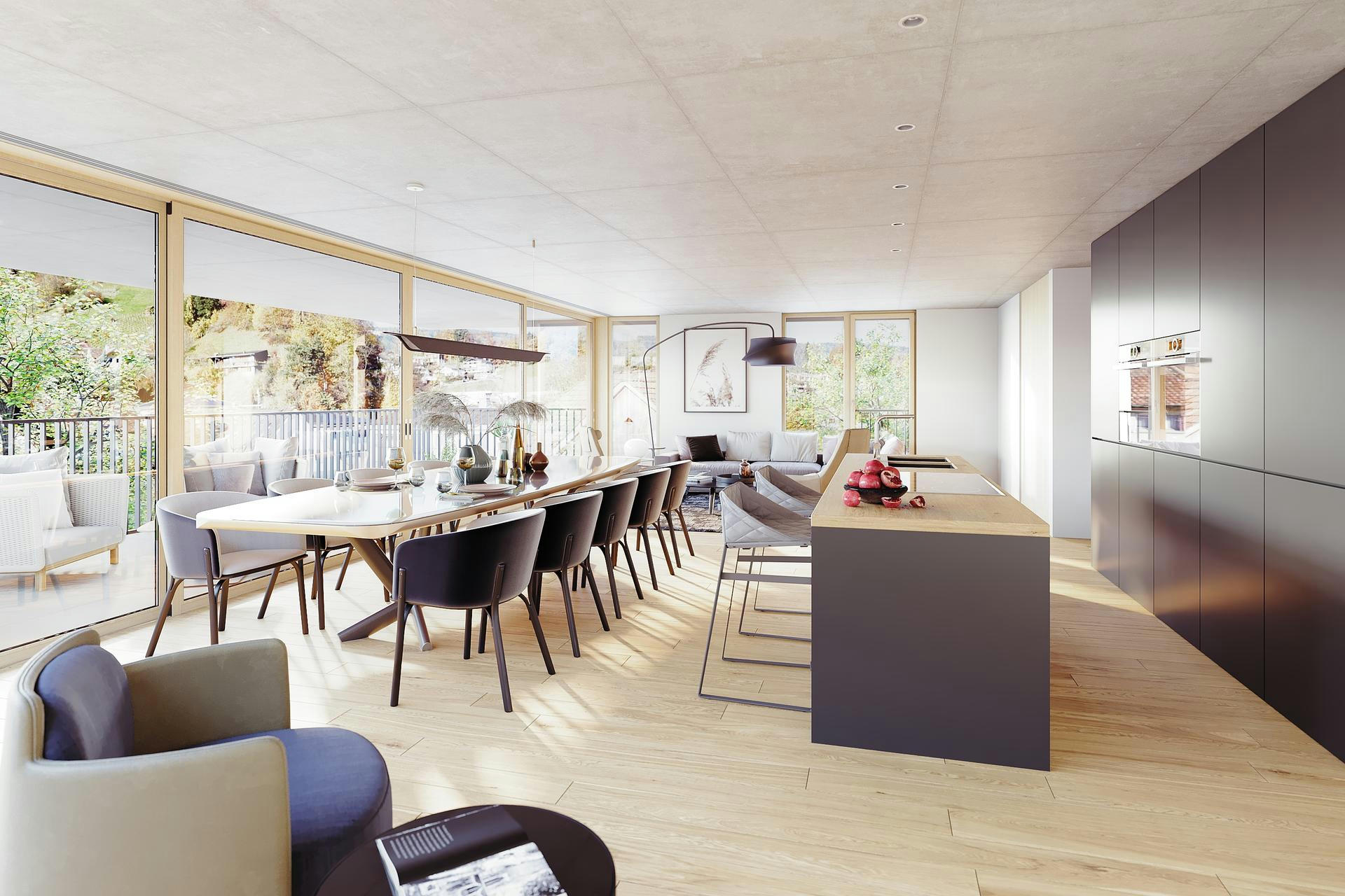 Planning and concept of the Smart Hub in Heerbrugg by the architectural studio N2A.