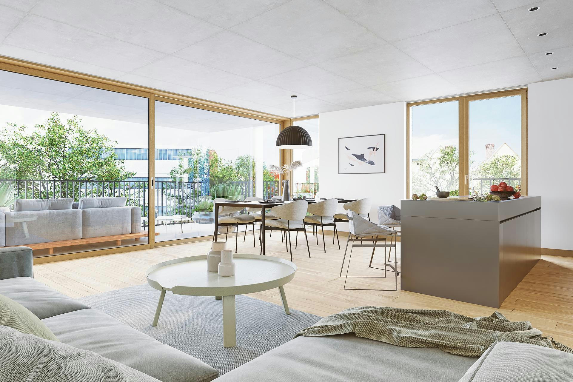 Planning and concept of the Smart Hub in Heerbrugg by the architectural studio N2A.