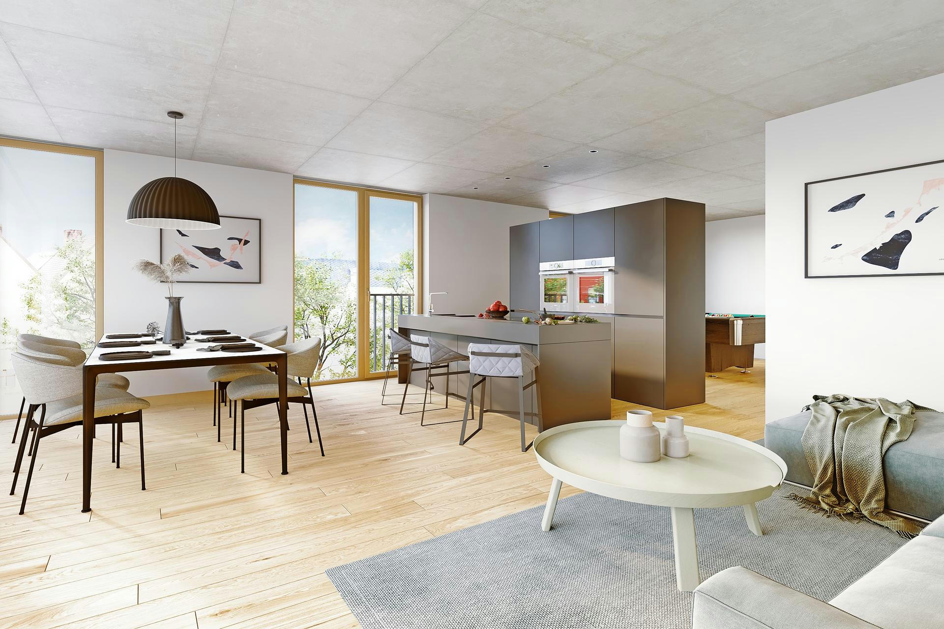 Planning and concept of the Smart Hub in Heerbrugg by the architectural studio N2A.