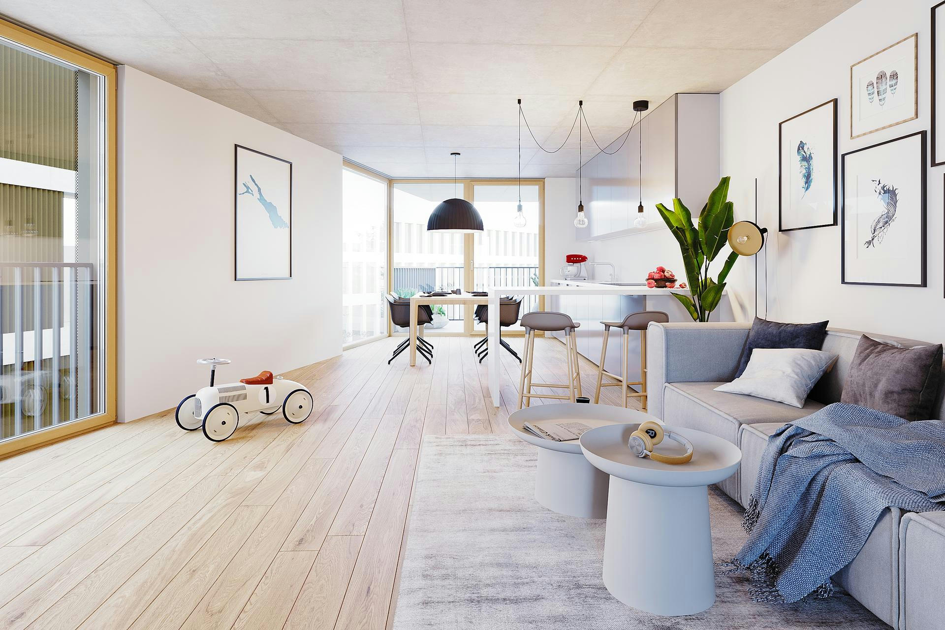 Planning and concept of the Smart Hub in Heerbrugg by the architectural studio N2A.